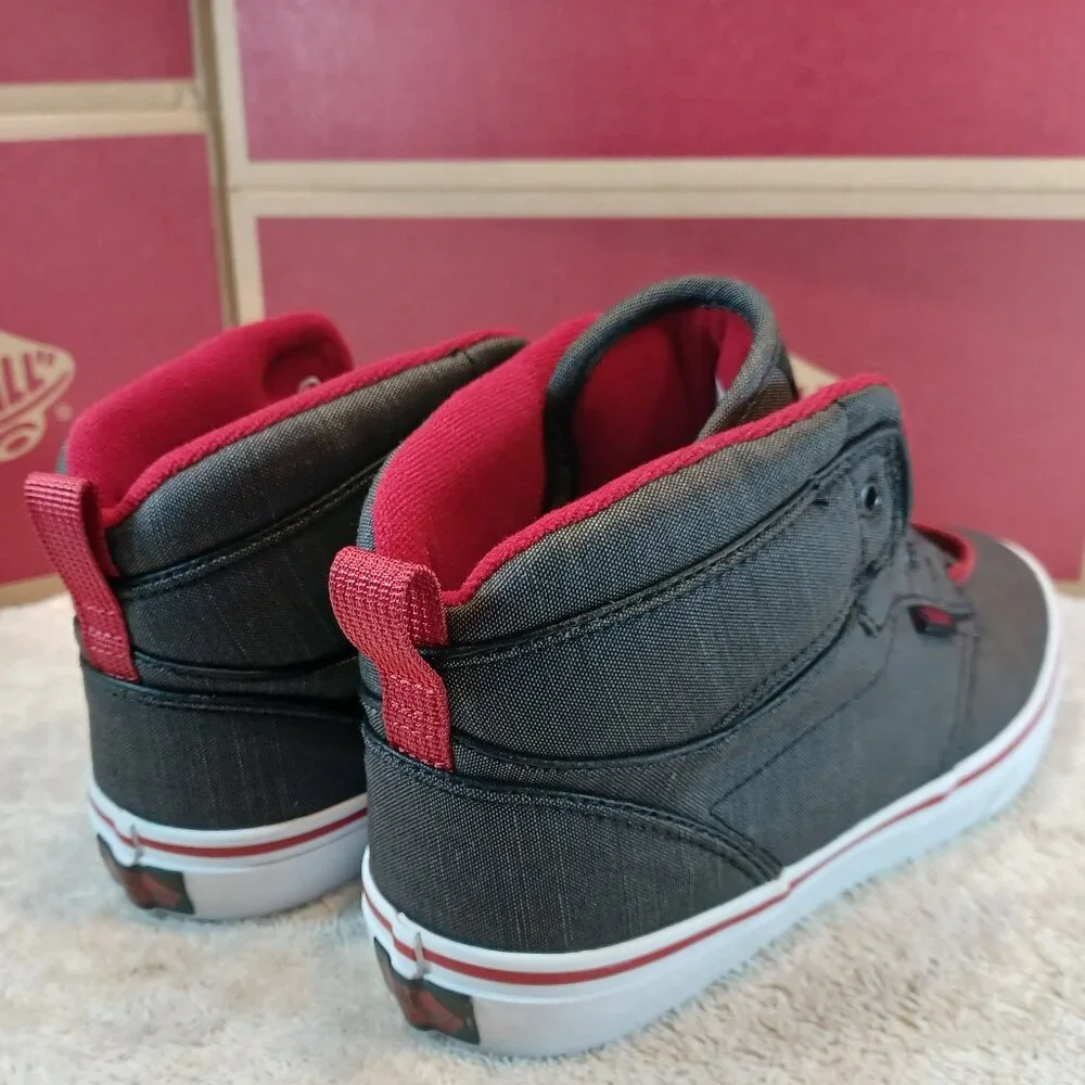 Vans Men's 5.5/Women's 7 (Youth 5.5) Atwood High Top Black Chili Pepper Red